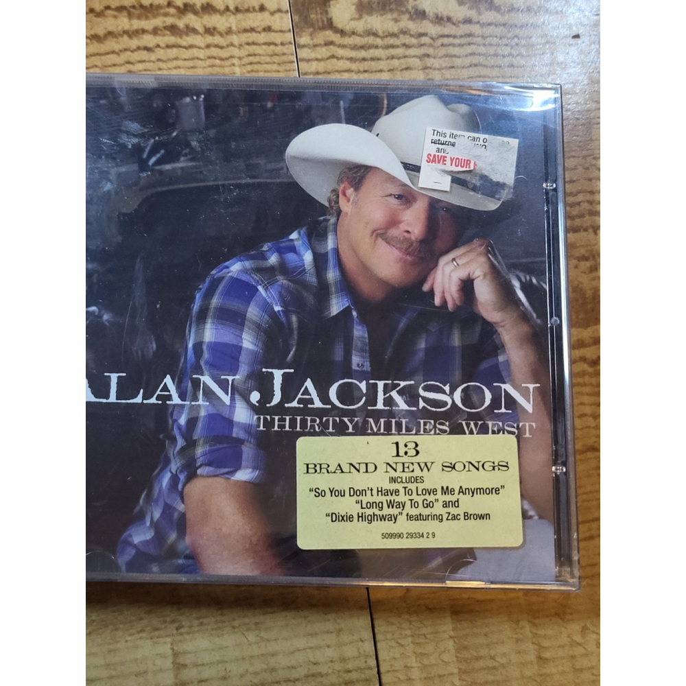 Alan Jackson - Thirty Miles West (CD, 2012) SEALED NEW AND FACTORY SEALED